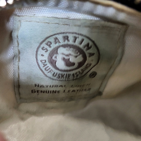 Spartina 449 Black and Cream Patterned Women's Golf Ball And  Tee Bag - Picture 2 of 3